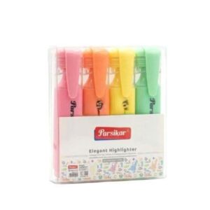 هایلایتر پاستیلی پارسیکار بسته 4 عددی